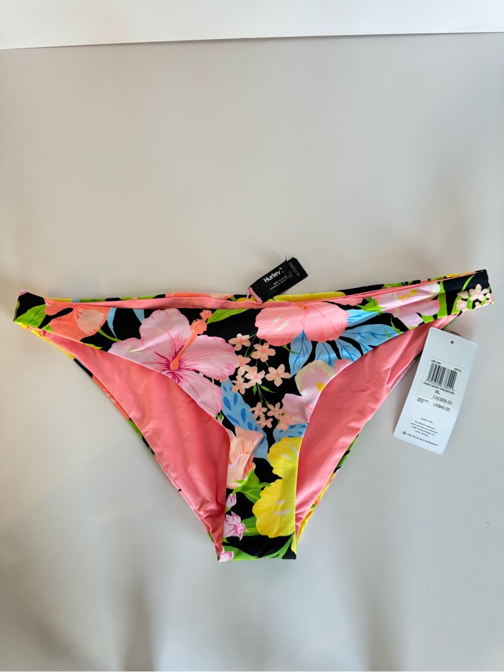 Hurley Sunset District Reversible Bottoms XL NWT